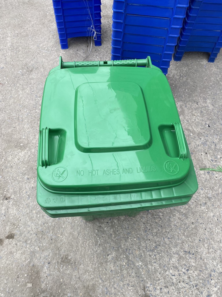 THÙNG RÁC CÔNG CỘNG 80L BÁNH XE