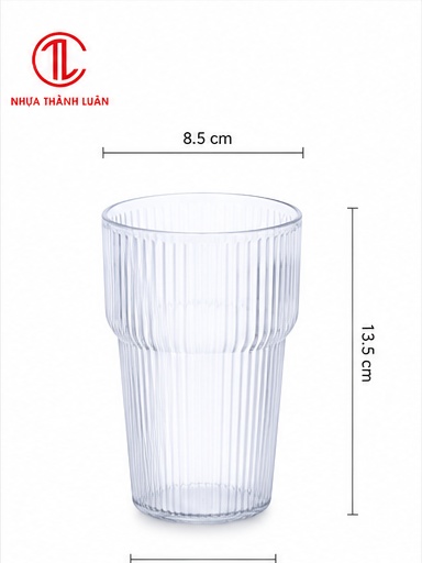 CỐC TĂM LOE 490ML 6040 -1