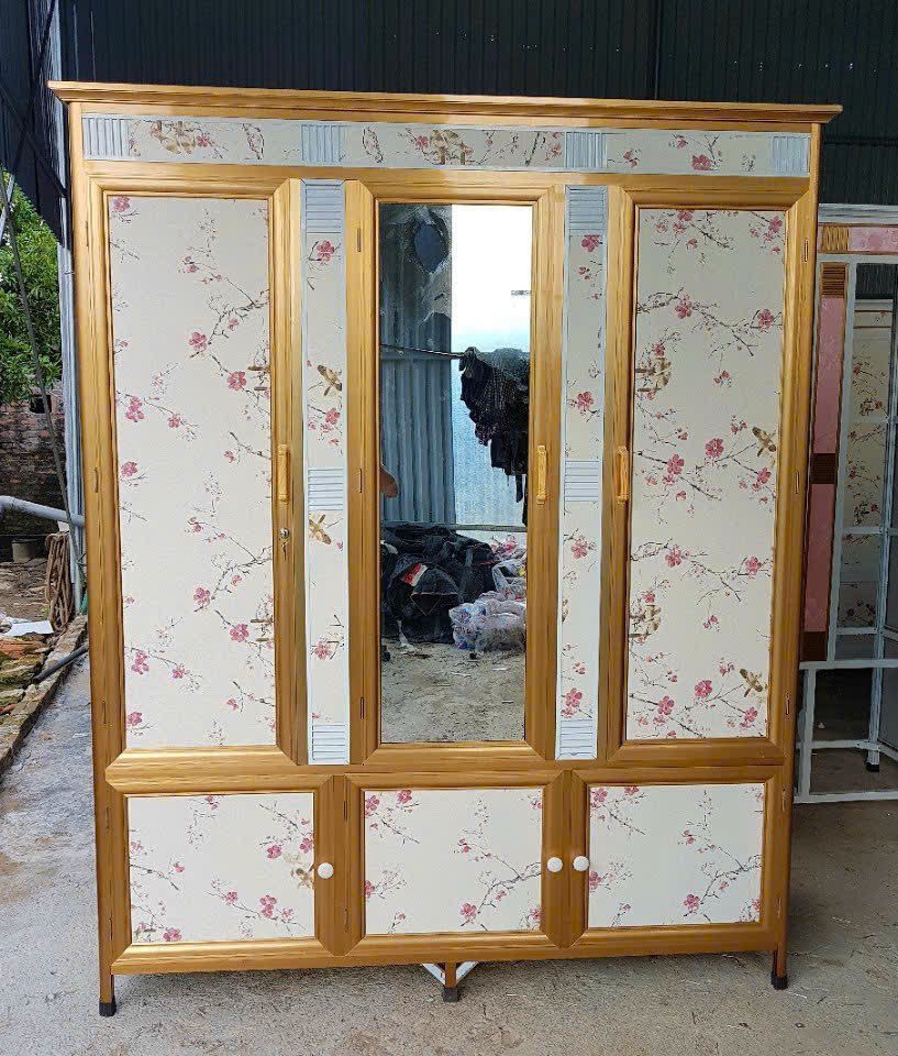 tủ nhôm 3 cánh