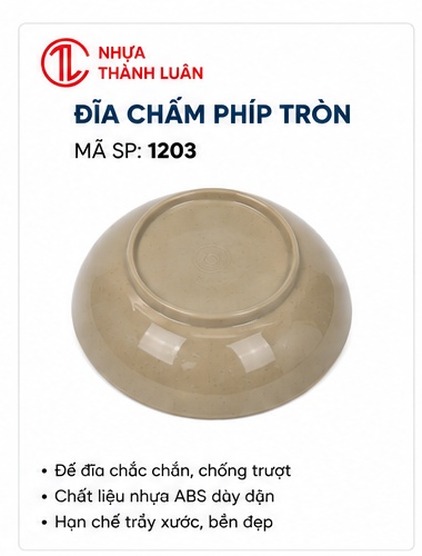 ĐĨA CHẤM PHÍP TRÒN 1203