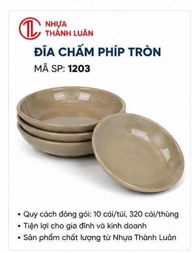 ĐĨA CHẤM PHÍP TRÒN 1203