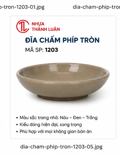 ĐĨA CHẤM PHÍP TRÒN 1203