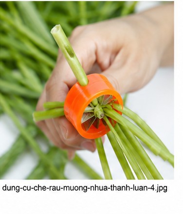 chẻ rau muống