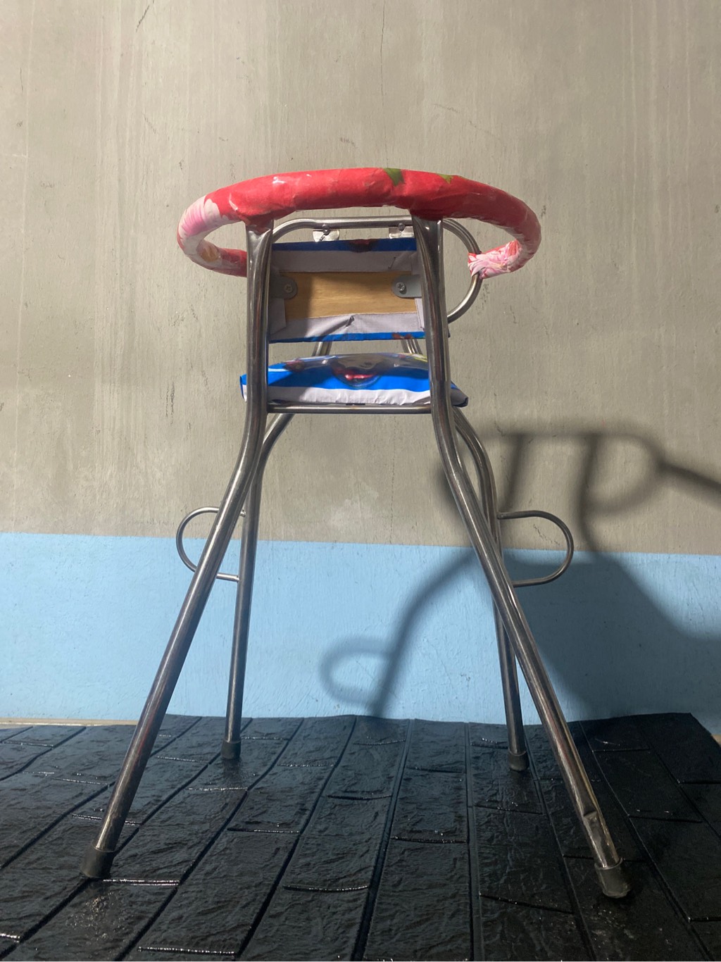 ghế xe lết inox( k nhận hàng trả)