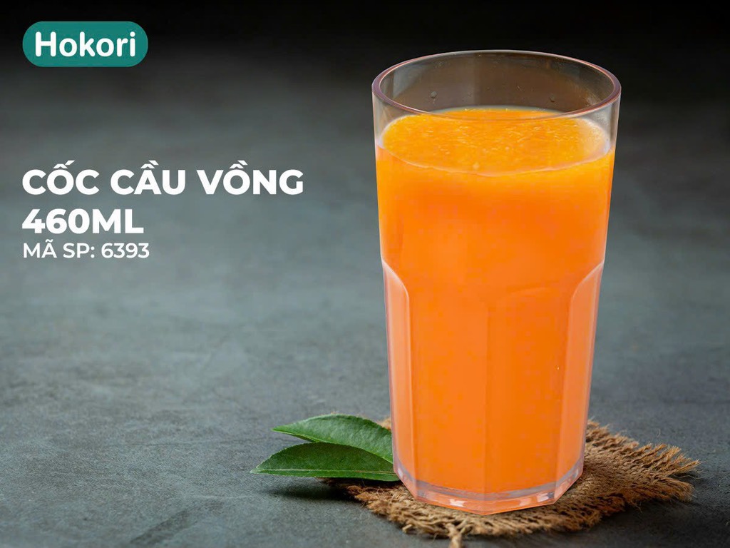 CỐC CẦU VỒNG 460ML HOKORI 6393
