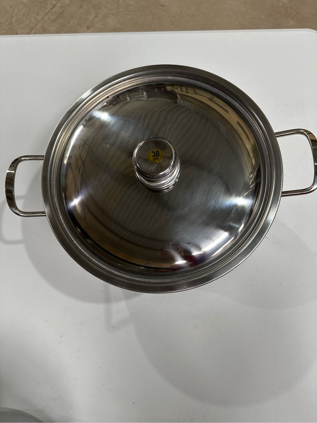 nồi inox đáy từ 30cm