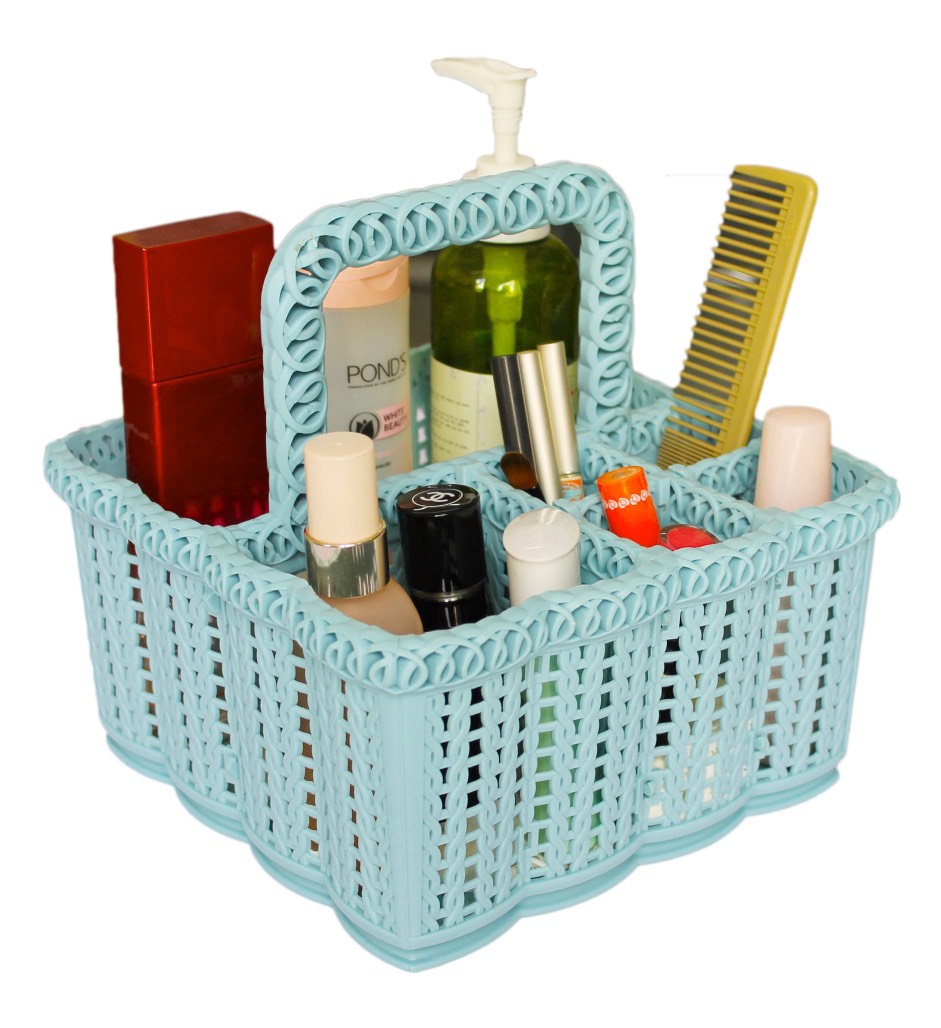 rổ vuông trung 6 ngăn có quai TL 054