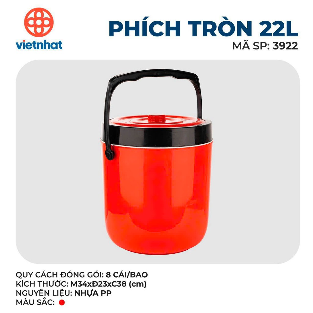 PHÍCH TRÒN 22L 3922
