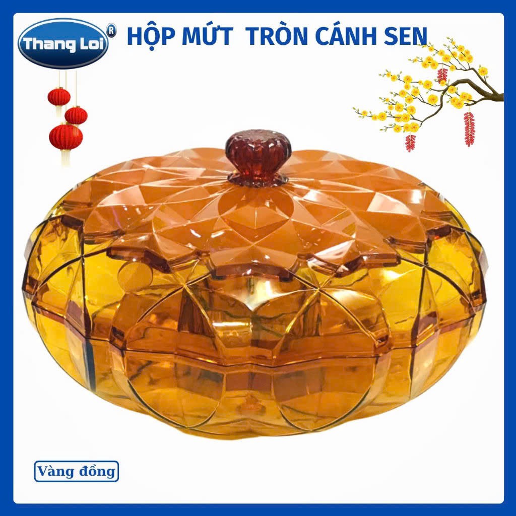 mứt tròn cánh sen SG 25X12.5