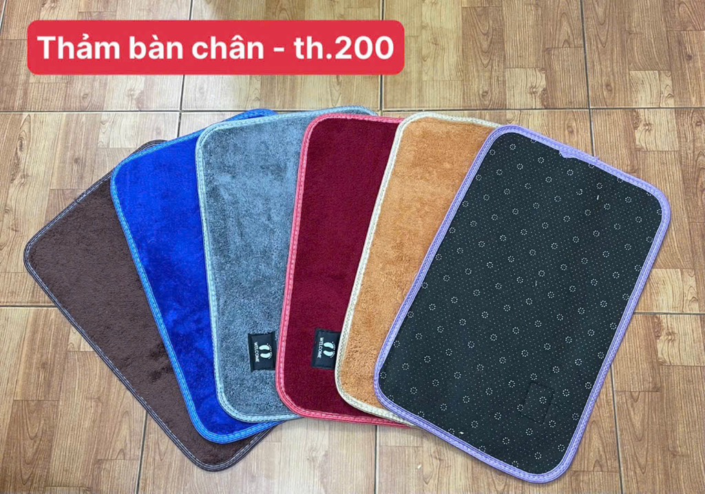 Thảm bàn chân xù
