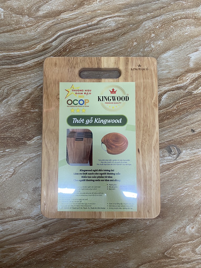 thớt gỗ kingwood K2434