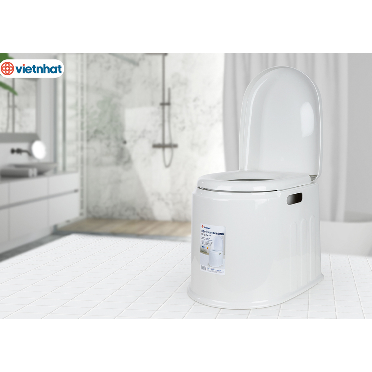 BỆ VỆ SINH DI ĐỘNG 5459 KHÔNG THÙNG CATTON