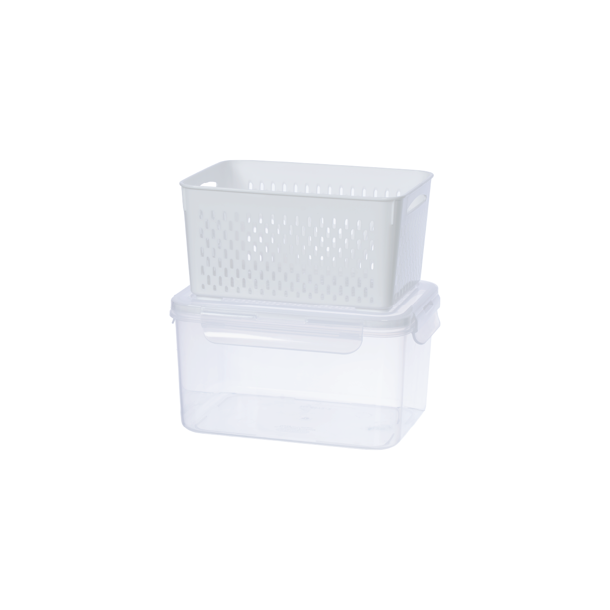 HỘP THỰC PHẨM CHỮ NHẬT 2 LỚP THÁI BÉ HOKORI 6572-1