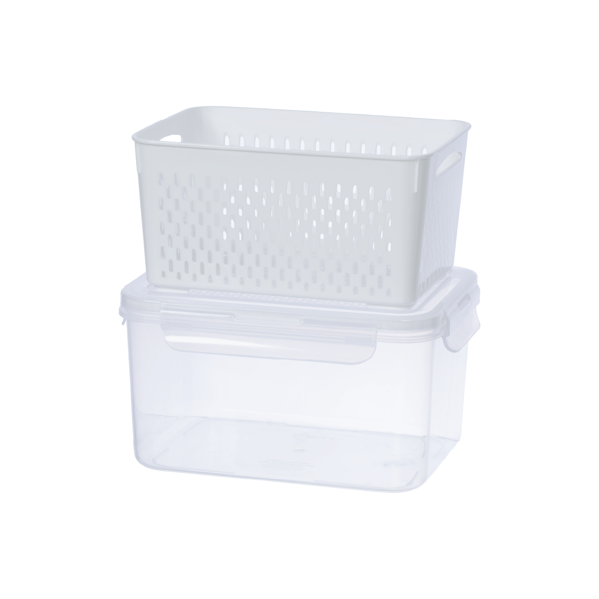 HỘP THỰC PHẨM CHỮ NHẬT 2 LỚP THÁI TRUNG HOKORI 6572-2
