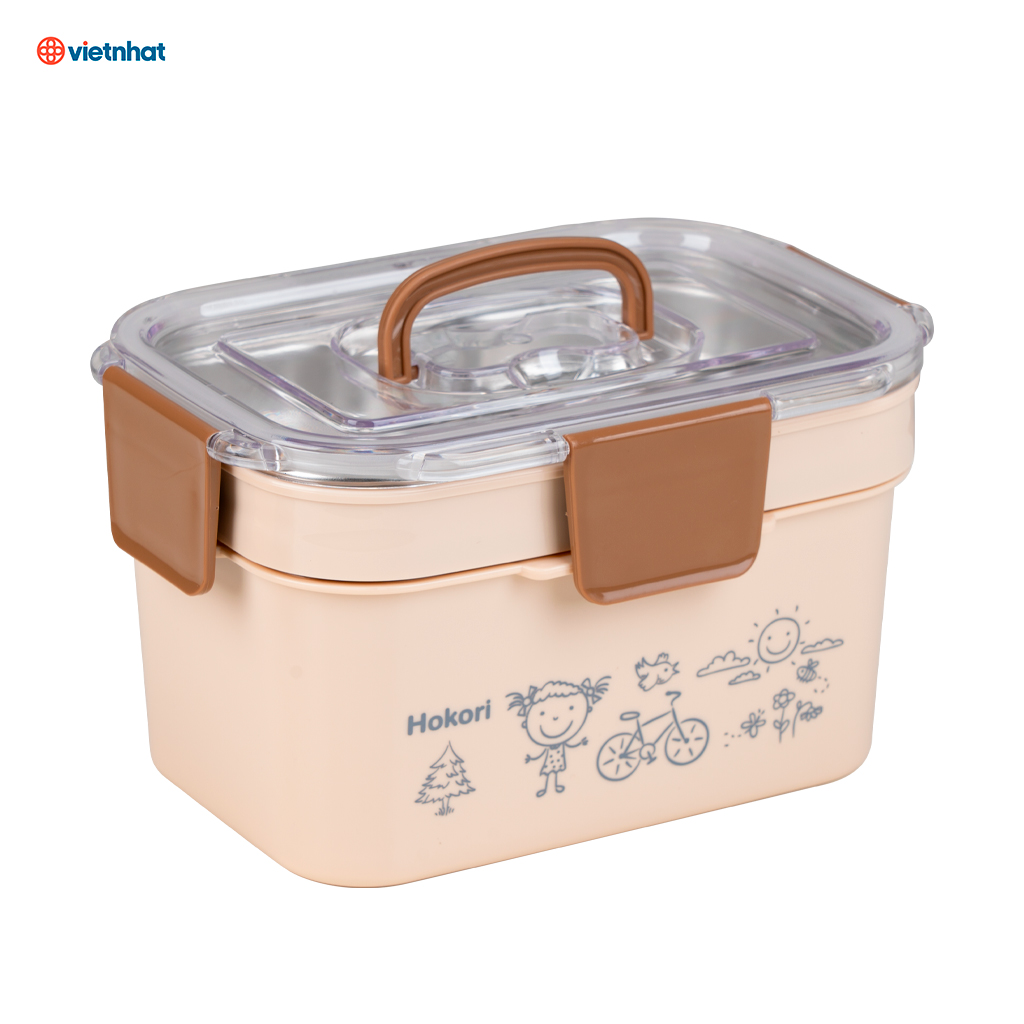 HỘP CƠM INOX 2T HOKORI 6566
