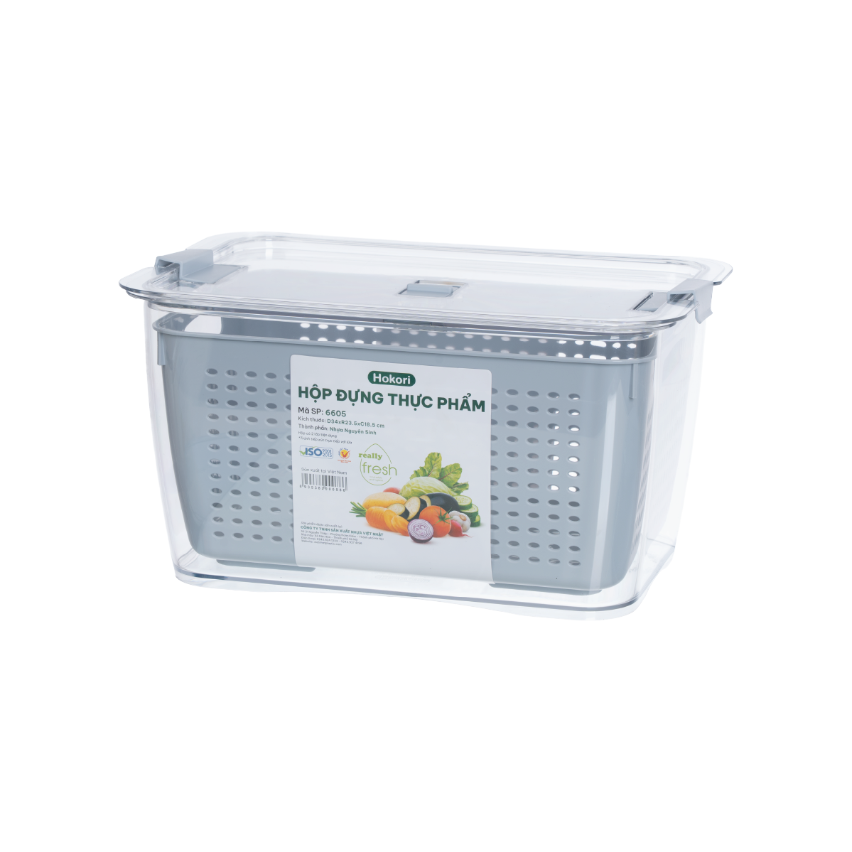 HỘP THỰC PHẨM HOKORI 6605