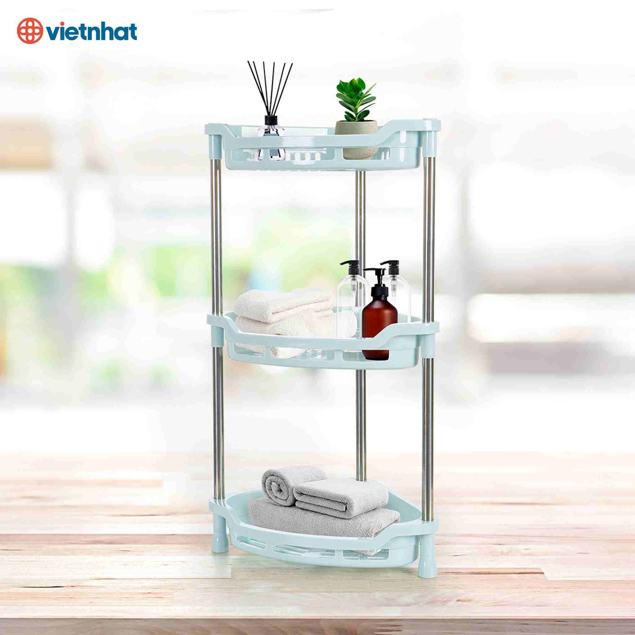 KỆ TAM GIÁC INOX 3T HOKORI 5585-3