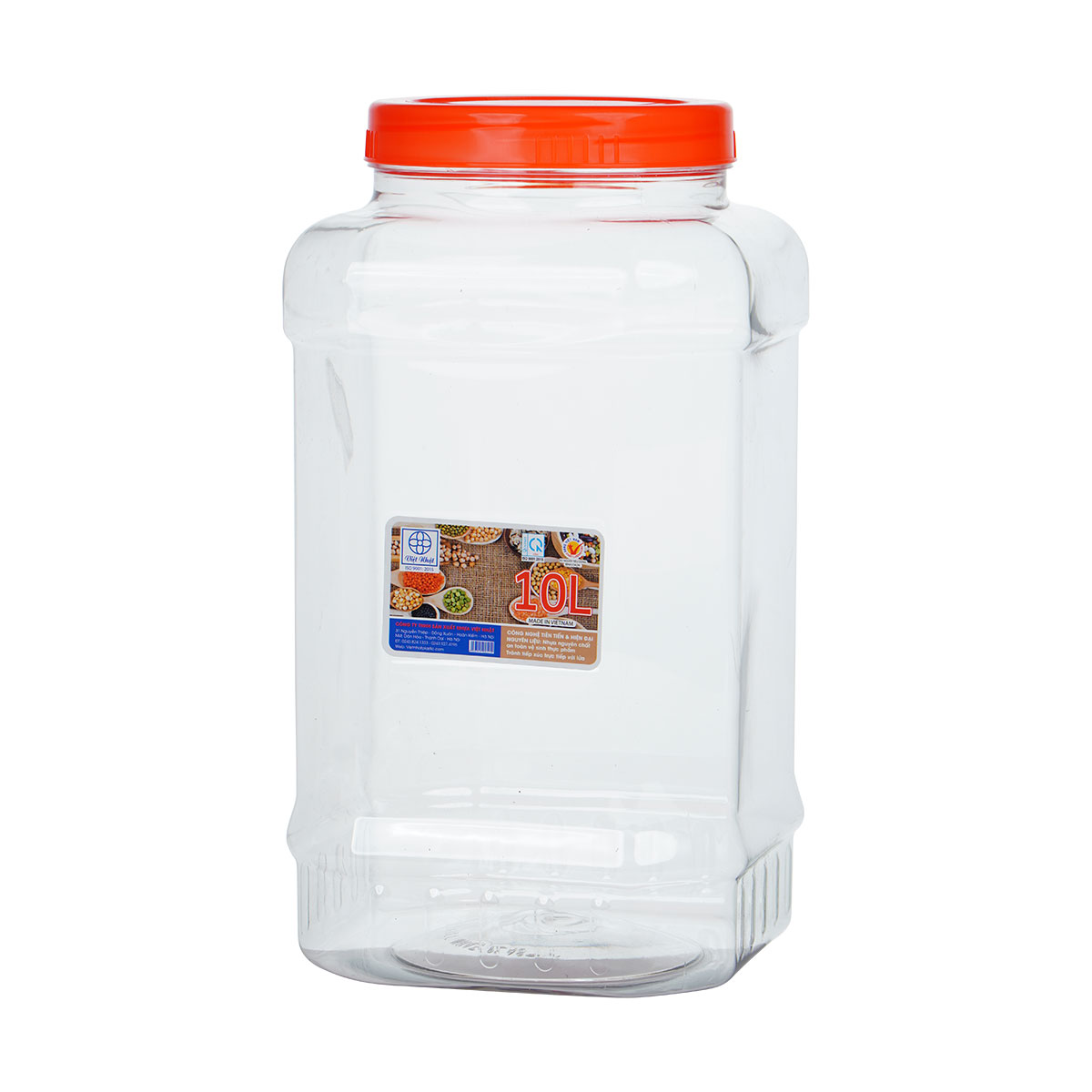 LỌ KEO VUÔNG 10KG P250-1096