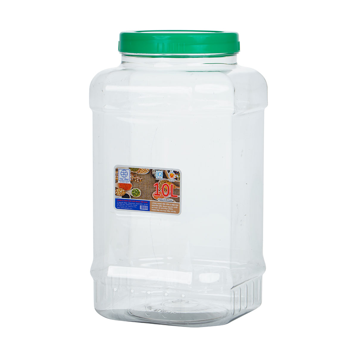 LỌ KEO VUÔNG 10KG P250-1096
