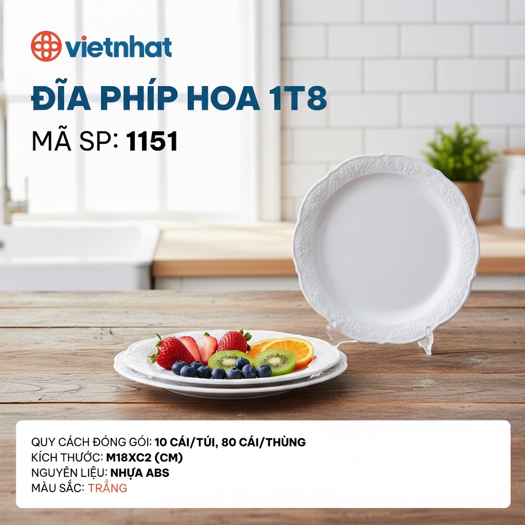 ĐĨA PHÍP HOA 1T8 1151