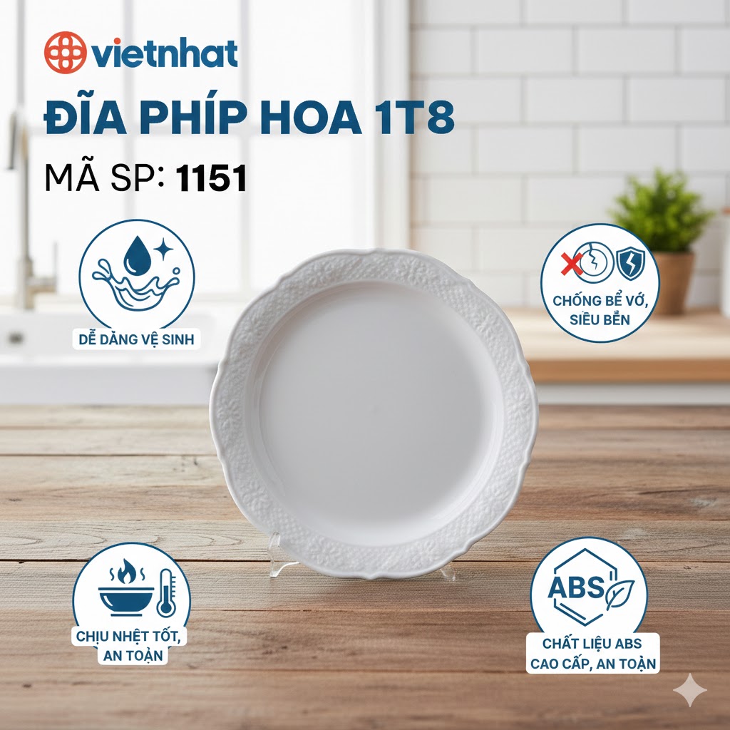 ĐĨA PHÍP HOA 1T8 1151