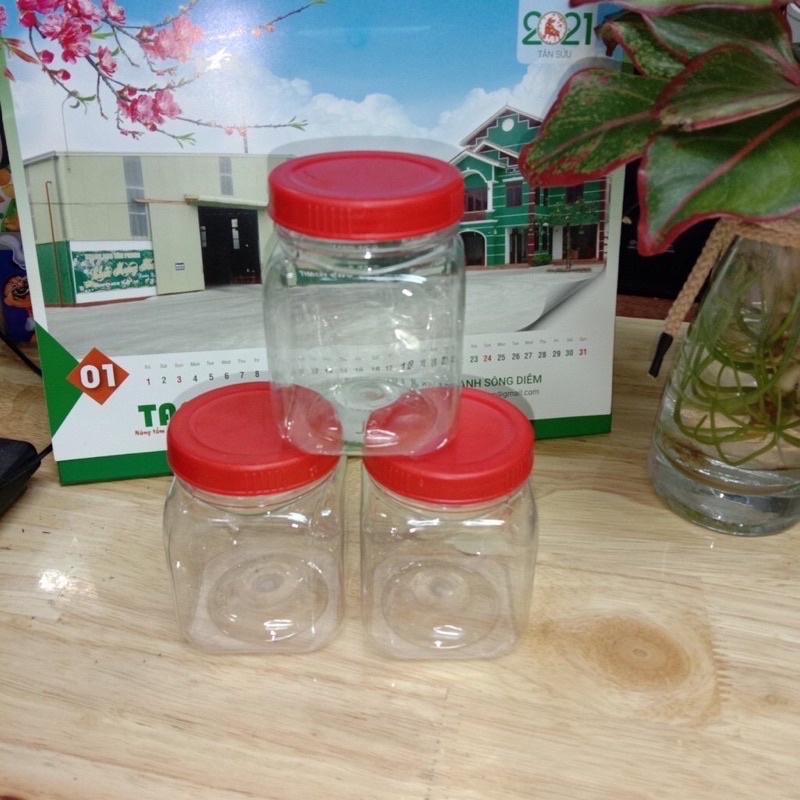 LỌ KEO VUÔNG 20 NGẮN P13-1080