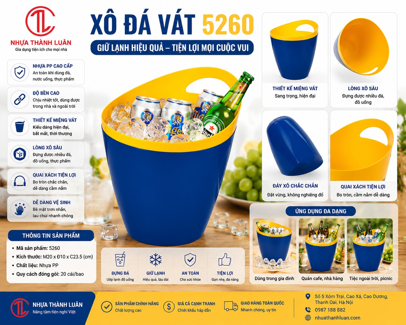 XÔ ĐÁ VÁT 5260