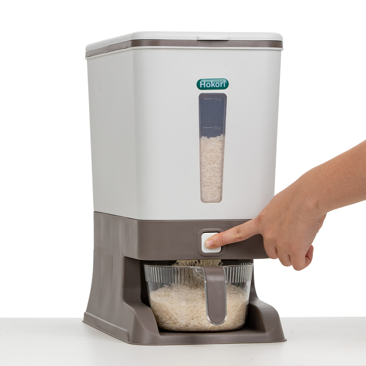 THÙNG ĐỰNG GẠO 10KG HOKORI 5338