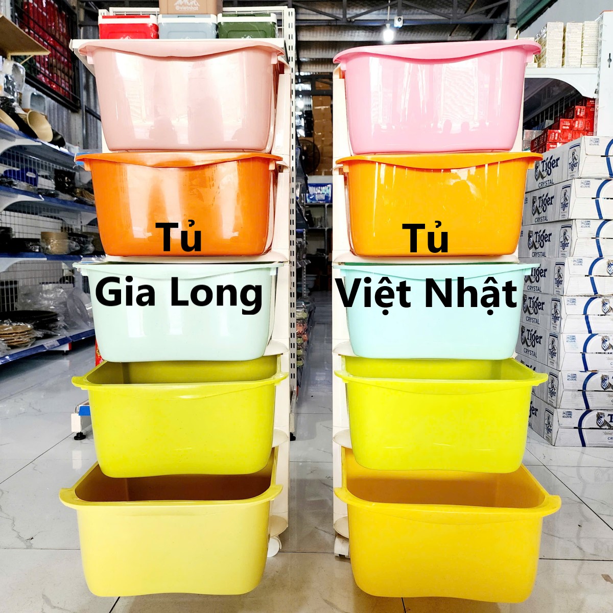 TỦ 5 NGĂN GLCC 9096