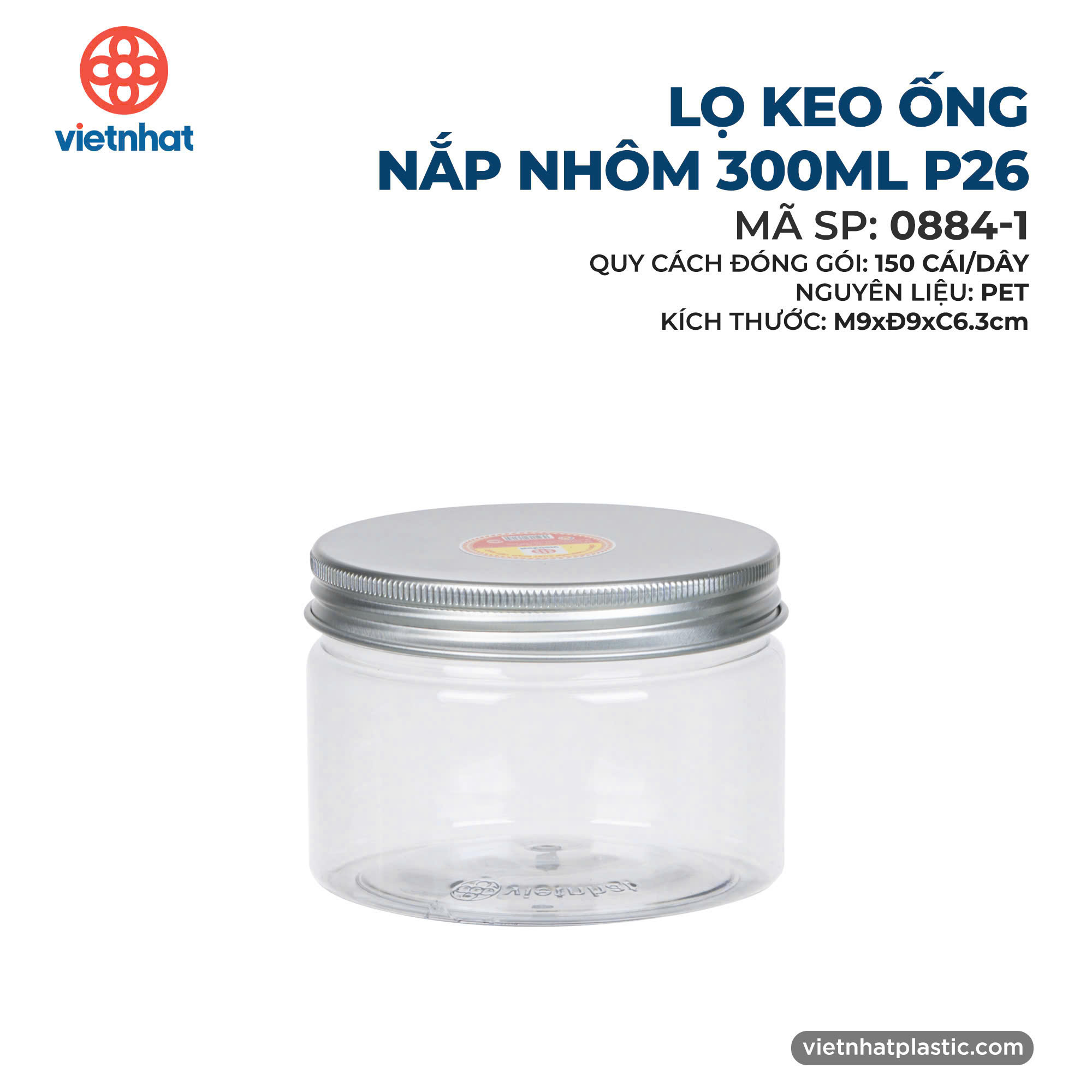 Bản sao của LOJ KEO ỐNG NẮP NHÔM 300ML P26-0884-1