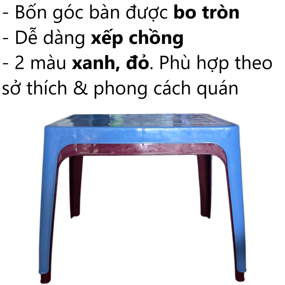 Bàn vuông bé Gia Long CC 9085