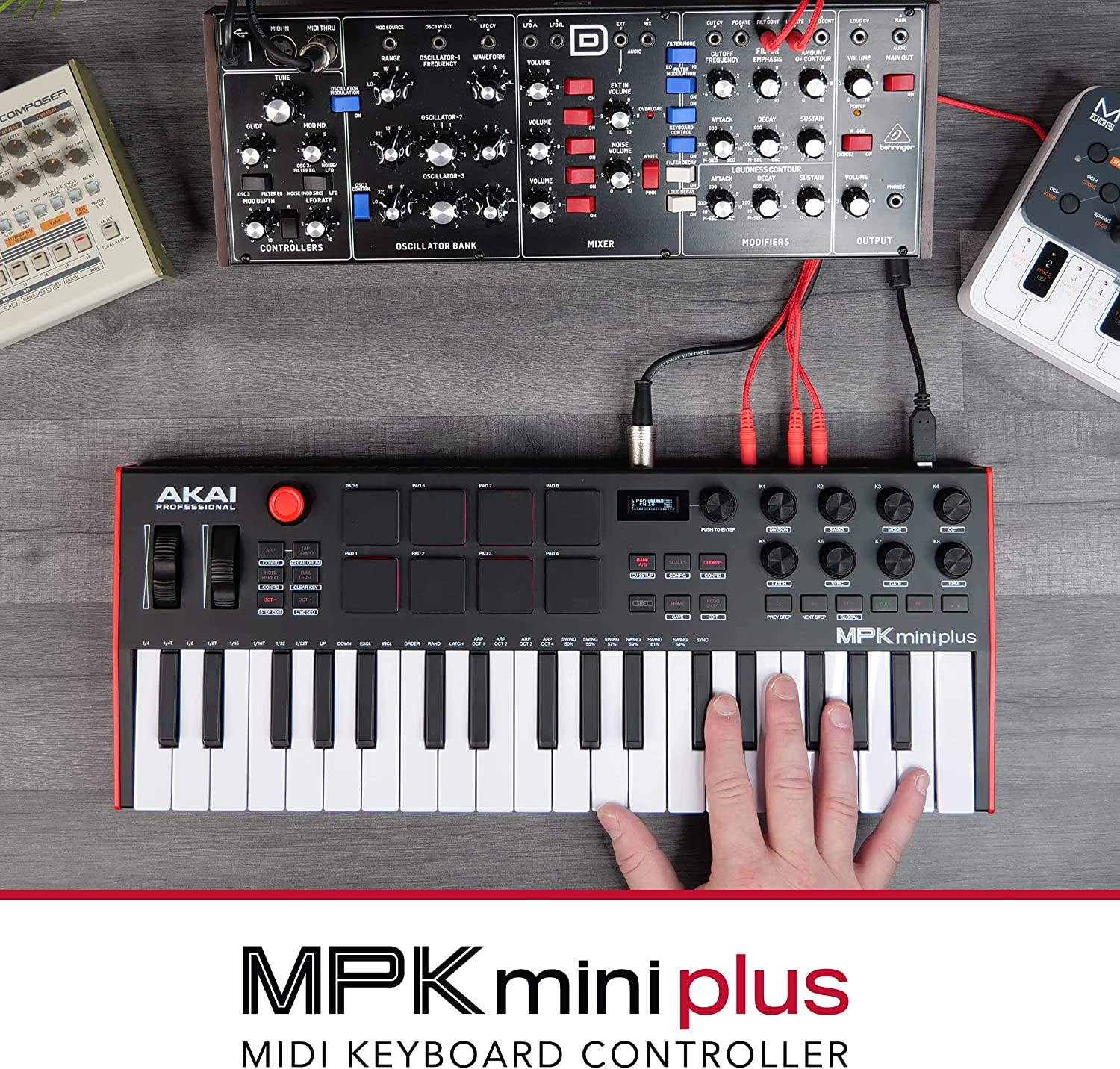 Akai MPK Mini Plus Keyboard Controller giá tốt tại HCM