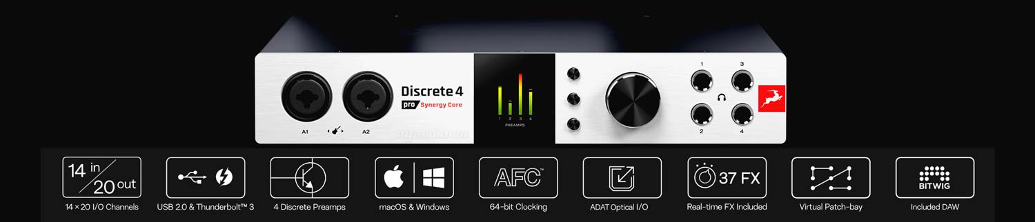 Antelope Discrete 4 Pro | Trả góp online qua cmnd