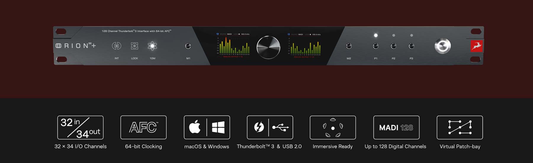 Sound card Antelope Audio Orion 32+ thế hệ 4 | Trả góp Online