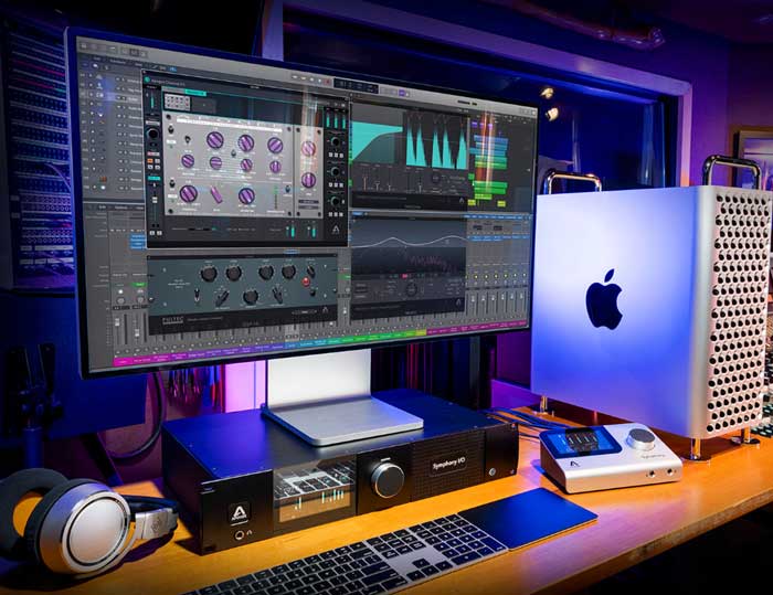 Sound Card Apogee Symphony tiện ích dễ dàng kết nối với các phần mềm ứng dụng 