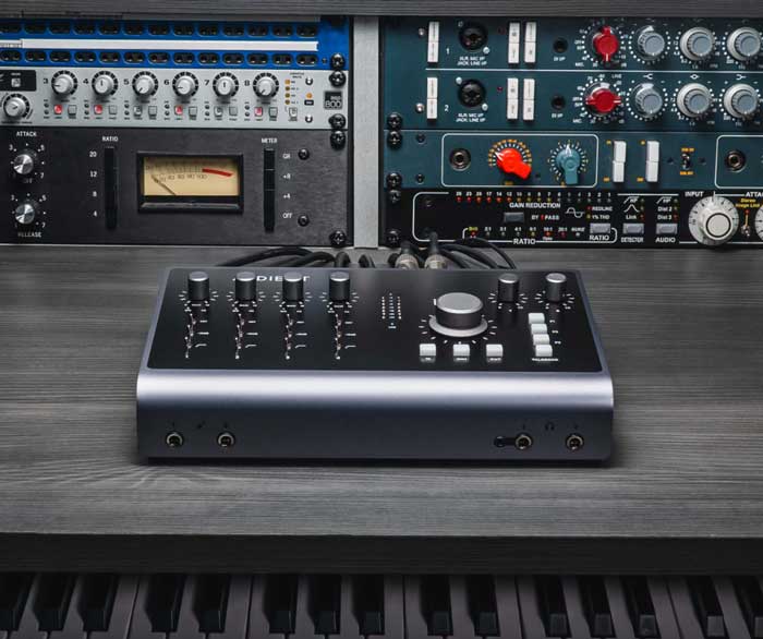 Sound Card Thu Âm Audient ID44 MK2 có thiết kế nhỏ gọn và độ bền cao