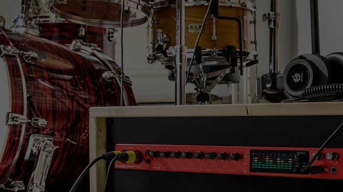 Sound Card Thu âm Focusrite Clarett+ 8Pre USB hỗ trợ 18 đầu vào và 20 đầu ra