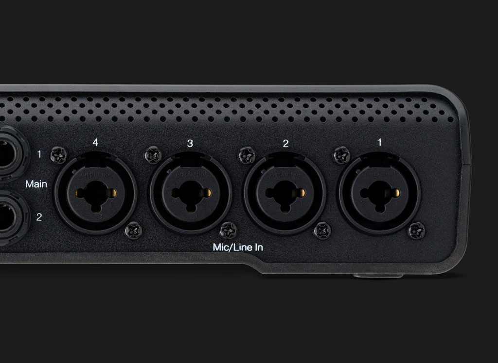 Sound Card Thu Âm PreSonus Quantum ES 4 thêm các cổng mic/line in cho bạn khả năng  ghi lại mọi âm thanh từ nhiều nguồn khác nhau