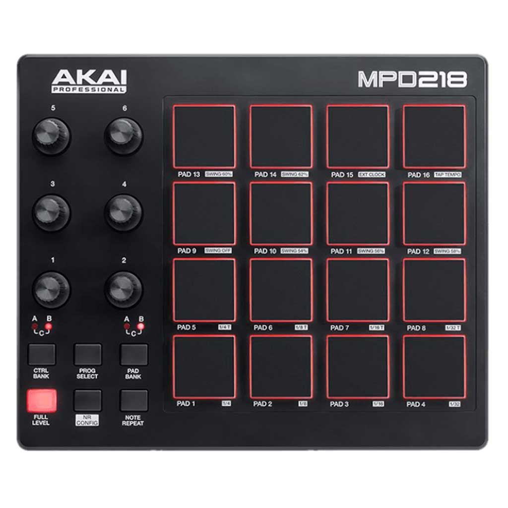 Bàn Điều Khiển Akai MPD 218 là một thiết bị giúp bạn hoàn thiện các bản nhạc 