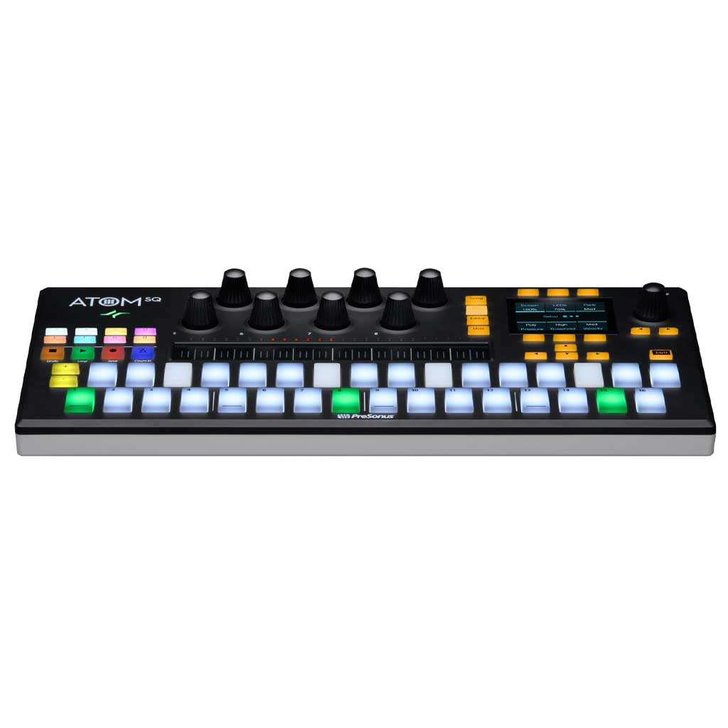 Bàn Điều Khiển Midi PreSonus ATOM SQ là thiết bị mạnh mẽ đầy đủ các tính năng 
