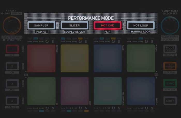 Bàn Điều Khiển Reloop Neon có các nút điều khiển và pad mềm mại dễ dàng điều khiển 
