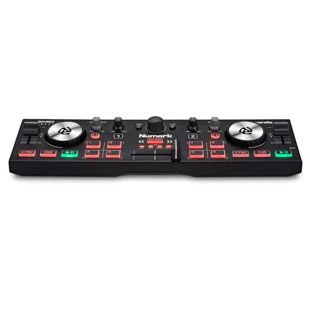 Ngắm nhìn hình dáng của  em hàng Bàn DJ Numark DJ2GO2 Touch Mini 