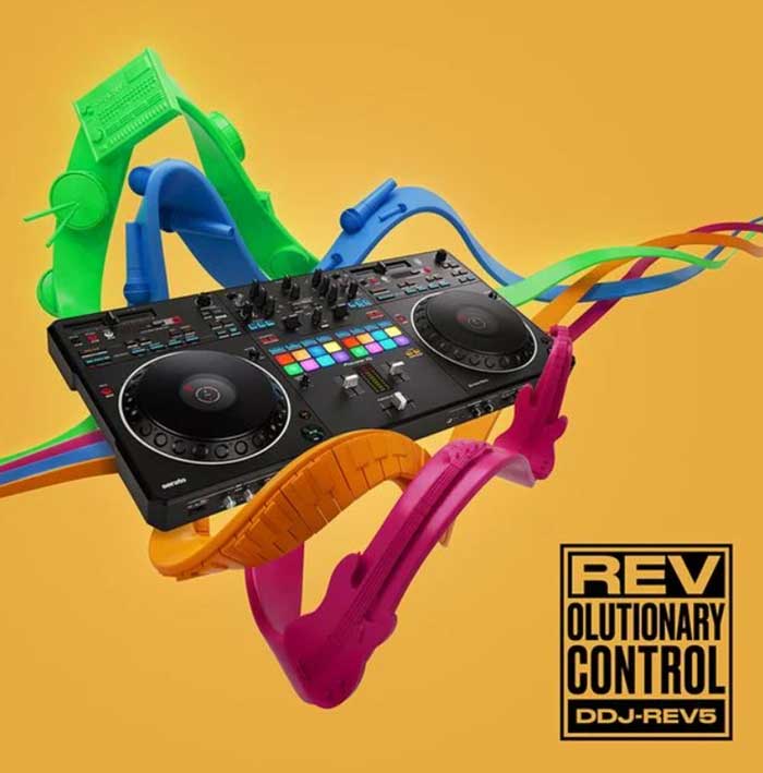 Bàn DJ Pioneer DJ DDJ-REV5 là sản phẩm đang tin cậy của các DJ chuyên nghiệp 