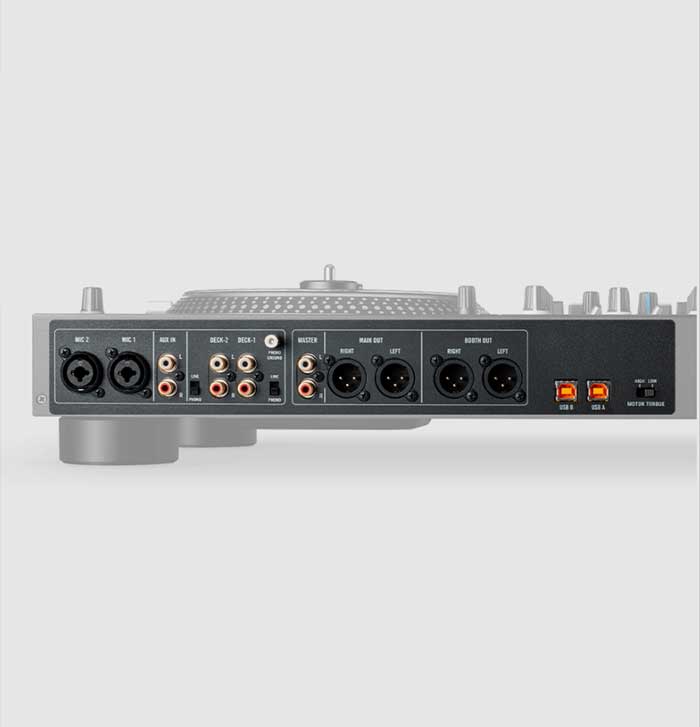 Bàn DJ Rane One Serato Controller có khả năng tương thích với nhiều thiết bị nhờ đa dạng cổng kết nối