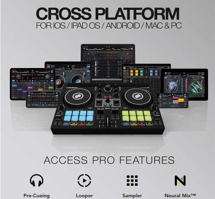 Bàn DJ Reloop Buddy kết nối được với các thiết bị thông minh khác