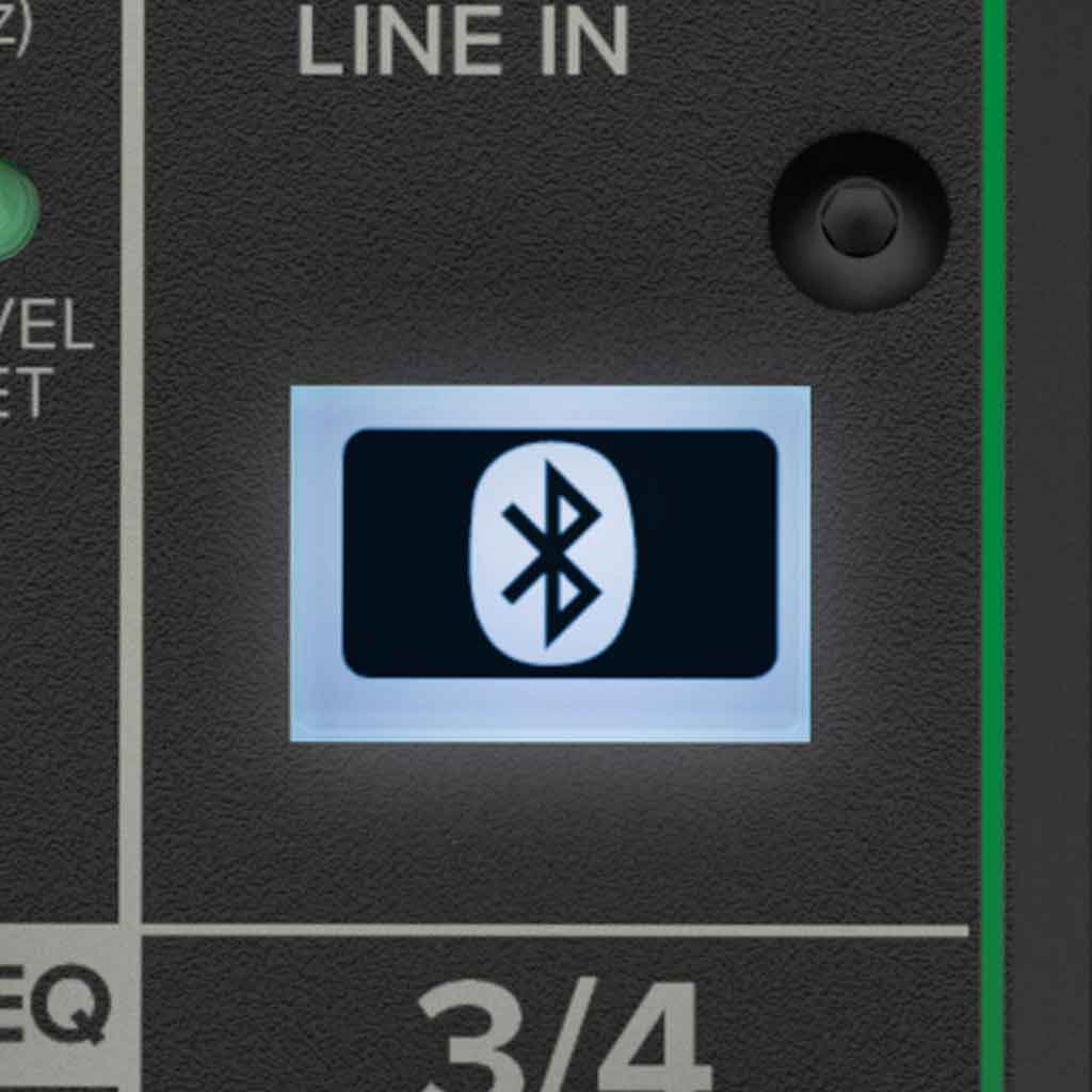 Bàn Mixer Mackie ProFX6v3+ có khả năng kết nối với Bluetooth