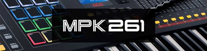 Bàn Phím Midi Akai MPK261 thiết bị chuyên nghiệp nơi tạo nên phép màu 
