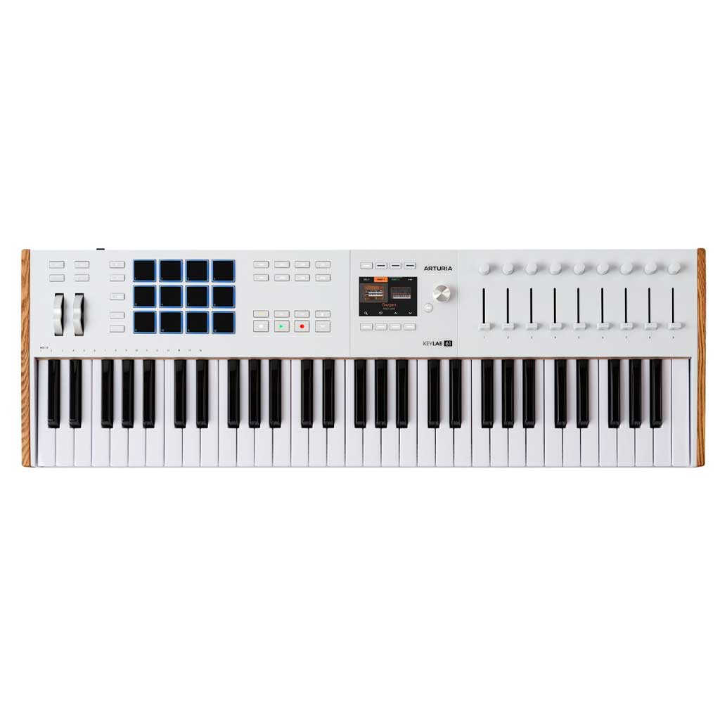 Mặt chính diện của Bàn phím Midi Arturia Keylab 61 MK3