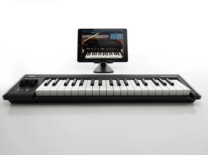 Đàn Midi Korg microKEY2 Air-61 kết nối với các thiết bị điện tử nhờ Bluetooth