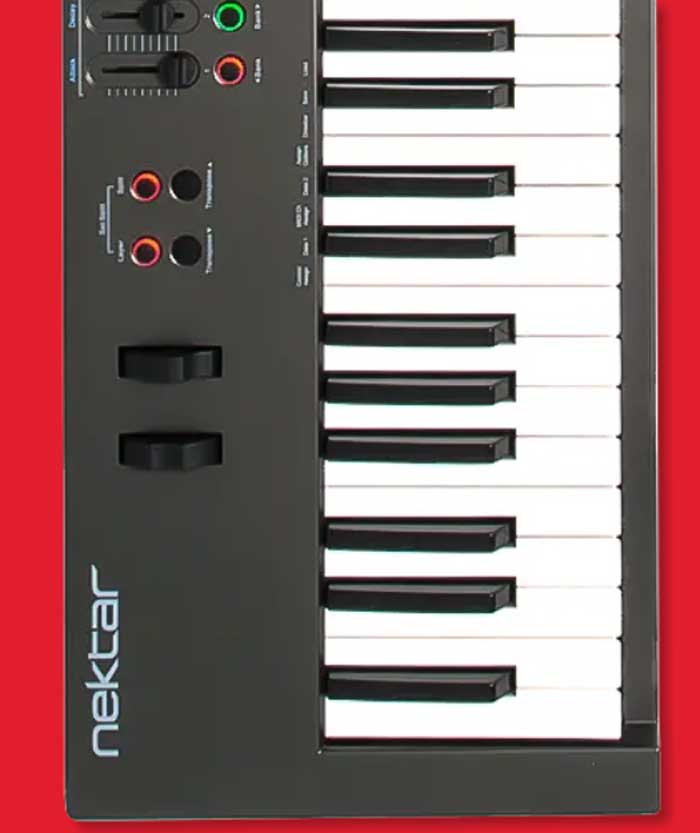Bàn phím Midi Nektar Impact LX88+ cổng kết nối đa dạng 
